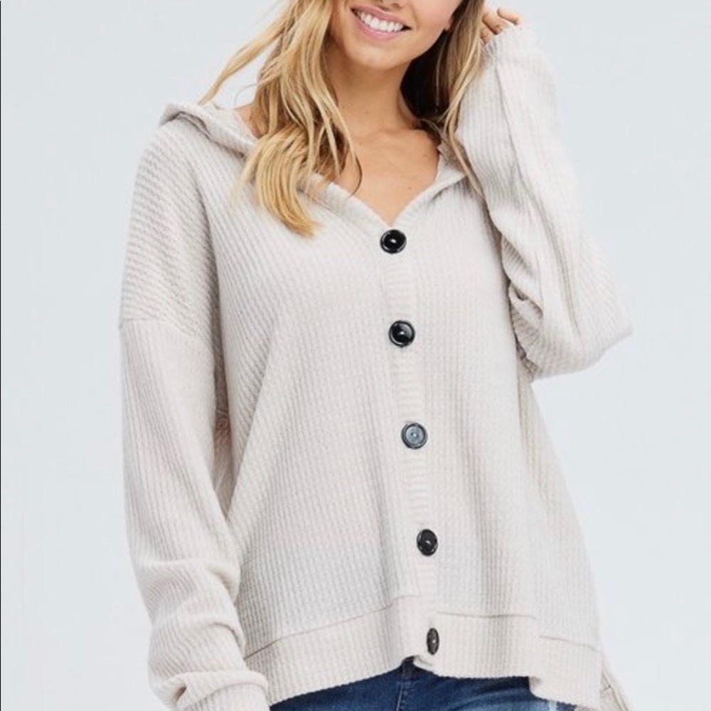 Thermal Knit Hoodie - Picture 3 of 6